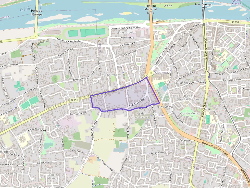 Appartement 40 m² deux pieces à vendre à Orléans