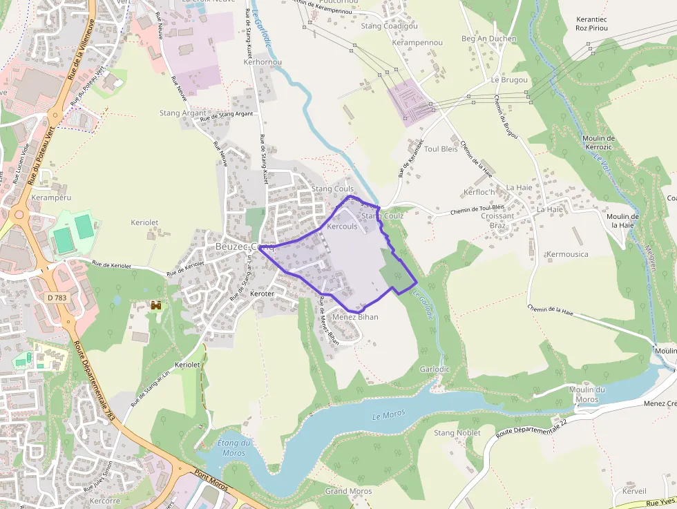 Appartement 51 m² deux pieces à vendre à Concarneau