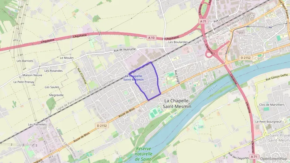 Appartement 71 m² quatre pièces à vendre à La Chapelle-Saint-Mesmin