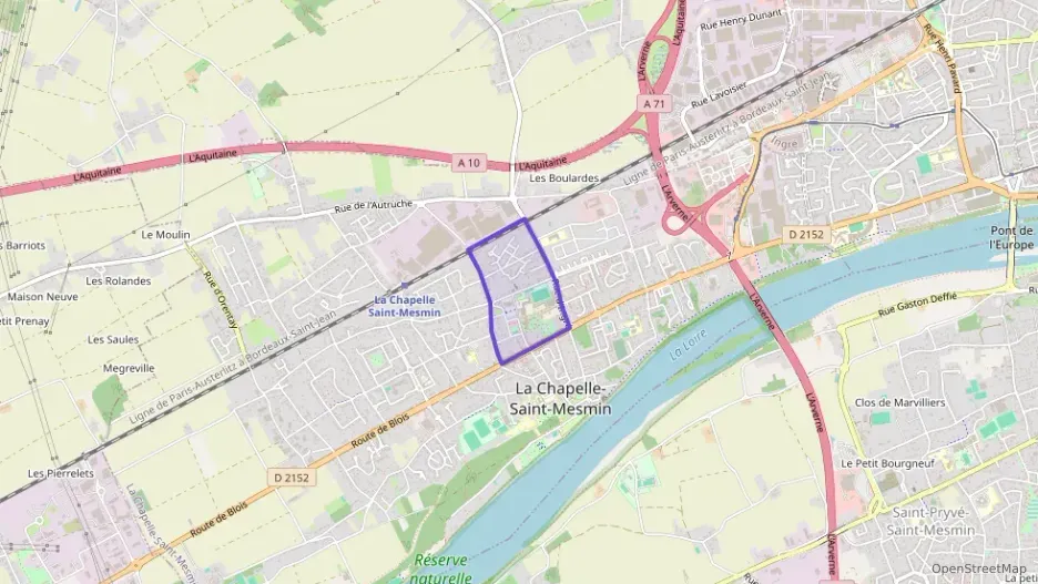 Appartement 80 m² quatre pièces à vendre à La Chapelle-Saint-Mesmin