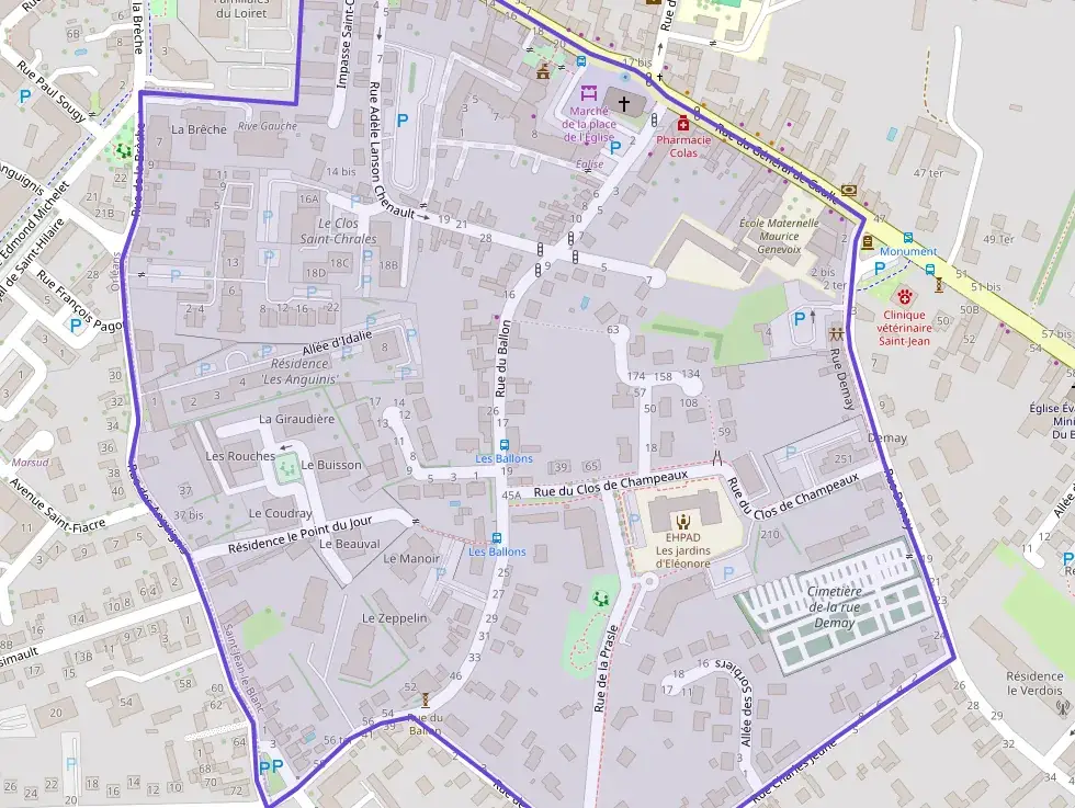 Appartement 50 m² deux pieces à vendre à Saint-Jean-le-Blanc