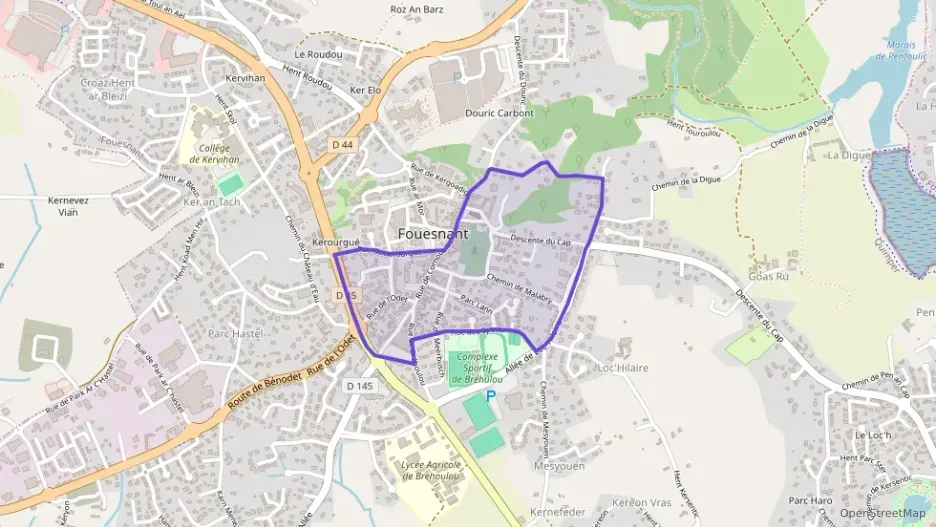 Appartement 66 m² trois pièces à vendre à Fouesnant