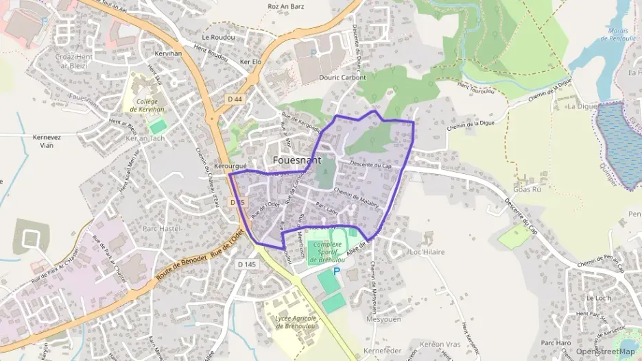 Appartement 96 m² quatre pièces à vendre à Fouesnant Appartement 96 m² quatre pièces à vendre à Fouesnant