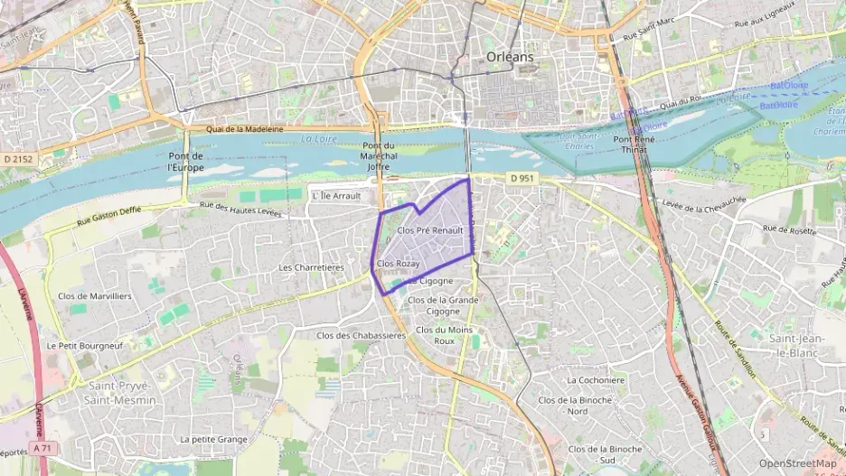 Appartement 127 m² cinq pièces à vendre à Orléans Appartement 127 m² cinq pièces à vendre à Orléans