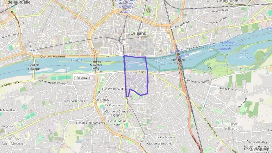 Appartement 55 m² trois pièces à vendre à Orléans Appartement 55 m² trois pièces à vendre à Orléans