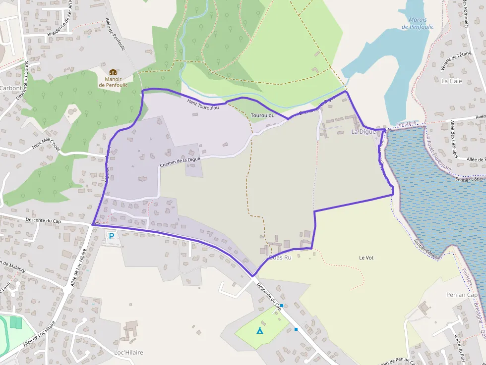 Appartement 65 m² trois pièces à vendre à Fouesnant