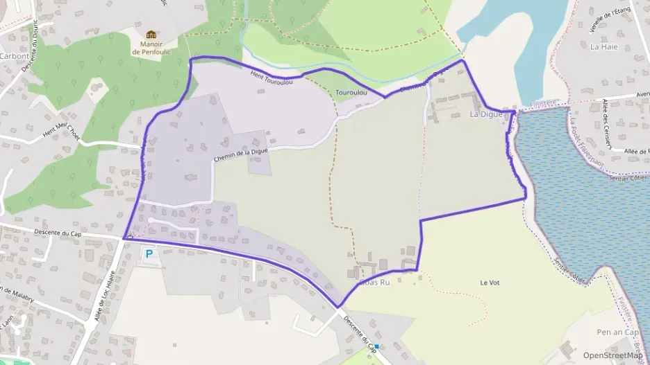 Appartement 65 m² trois pièces à vendre à Fouesnant