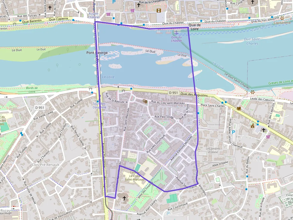 Appartement 79 m² trois pièces à vendre à Orléans