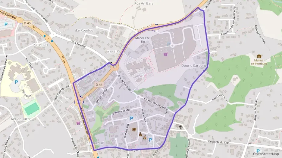 Appartement 60 m² trois pièces à vendre à Fouesnant Appartement 60 m² trois pièces à vendre à Fouesnant