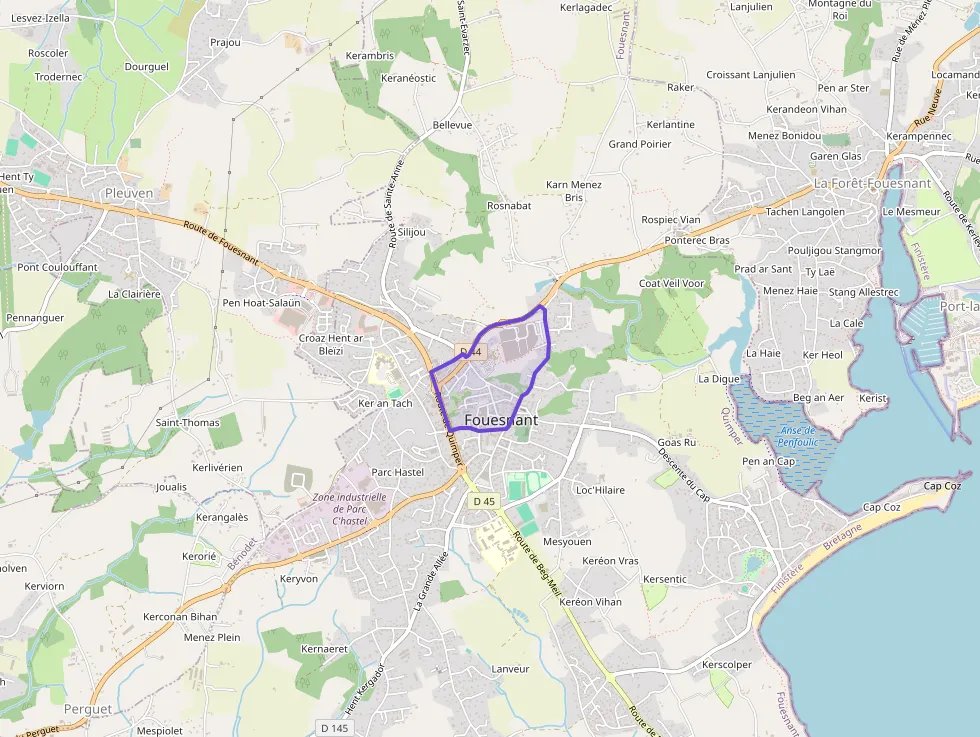 Appartement 36 m² une piece à vendre à Fouesnant