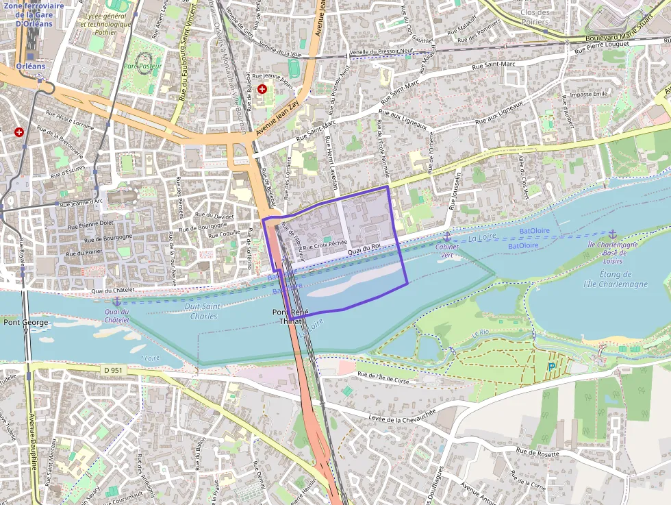 Appartement 28 m² une piece à vendre à Orléans