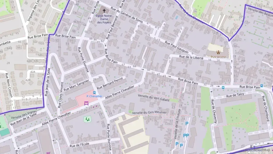 Appartement 53 m² deux pieces à vendre à Orléans