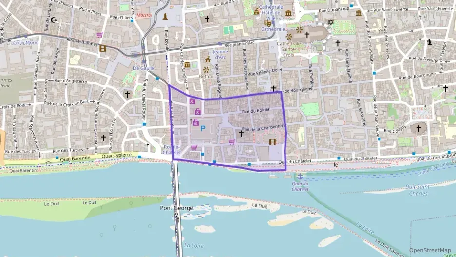 Appartement 103 m² quatre pièces à vendre à Orléans