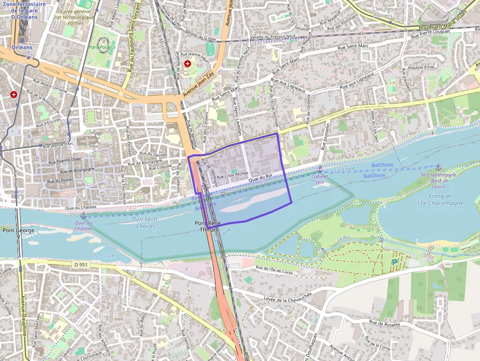 Appartement 77 m² quatre pièces à vendre à Orléans