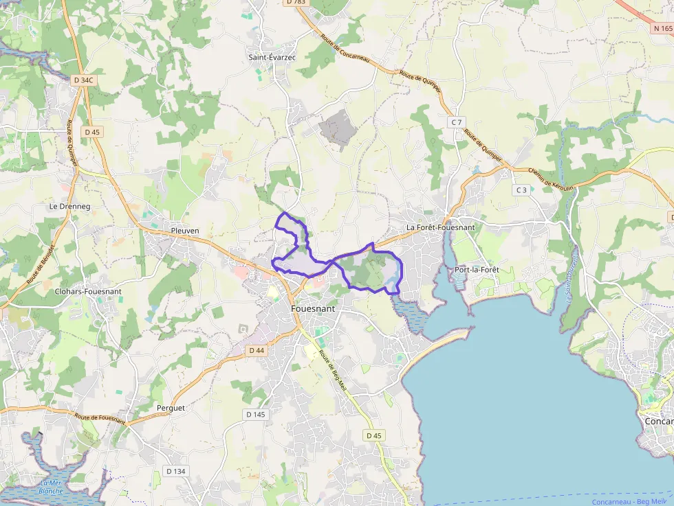 Appartement 63 m² trois pièces à vendre à Fouesnant