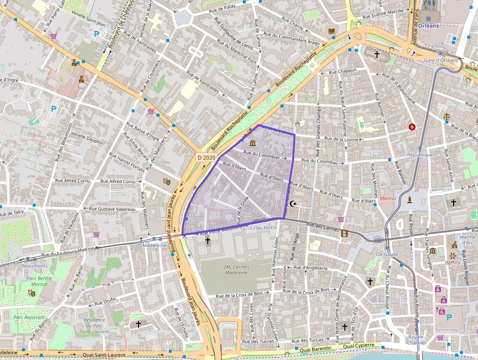 Appartement 108 m² quatre pièces à vendre à Orléans