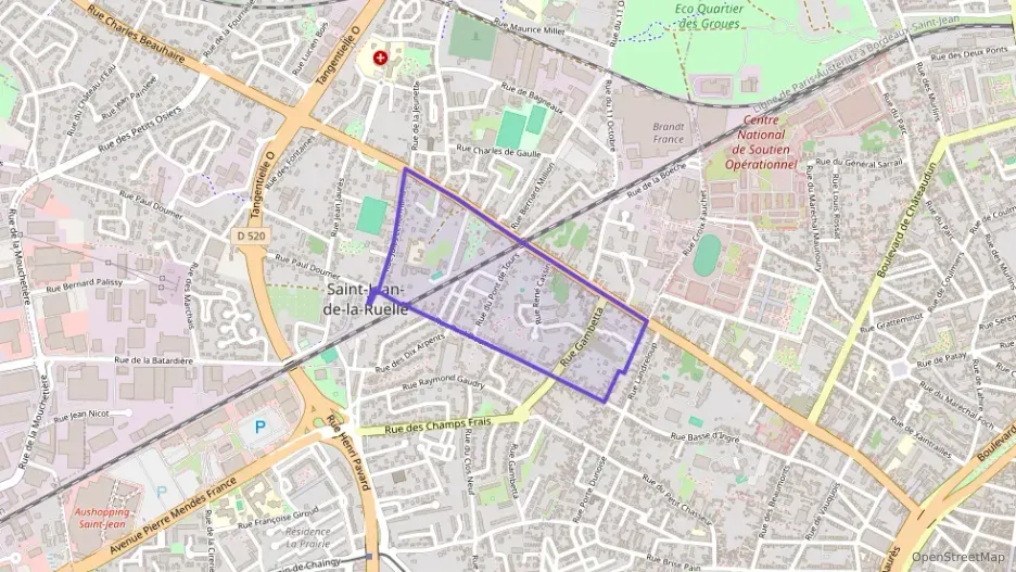 Appartement 71 m² trois pièces à vendre à Saint-Jean-de-la-Ruelle