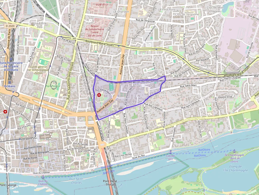 Appartement 88 m² quatre pièces à vendre à Orléans