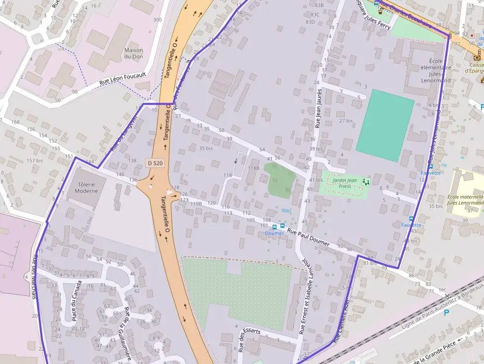 Appartement 80 m² quatre pièces à vendre à Saint-Jean-de-la-Ruelle