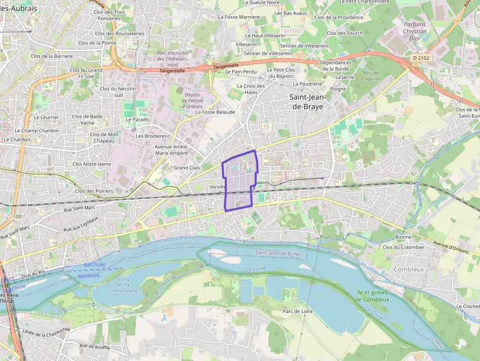 Appartement 47 m² deux pieces à vendre à Saint-Jean-de-Braye