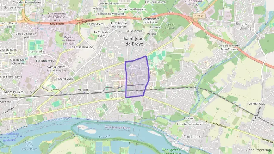 Appartement 59 m² trois pièces à vendre à Saint-Jean-de-Braye