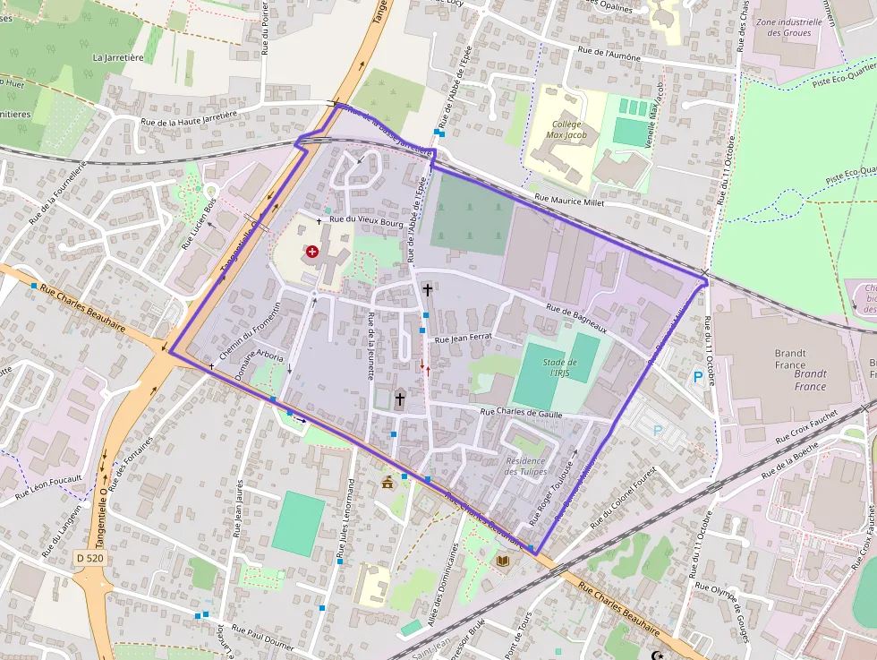 Appartement 48 m² deux pieces à vendre à Saint-Jean-de-la-Ruelle