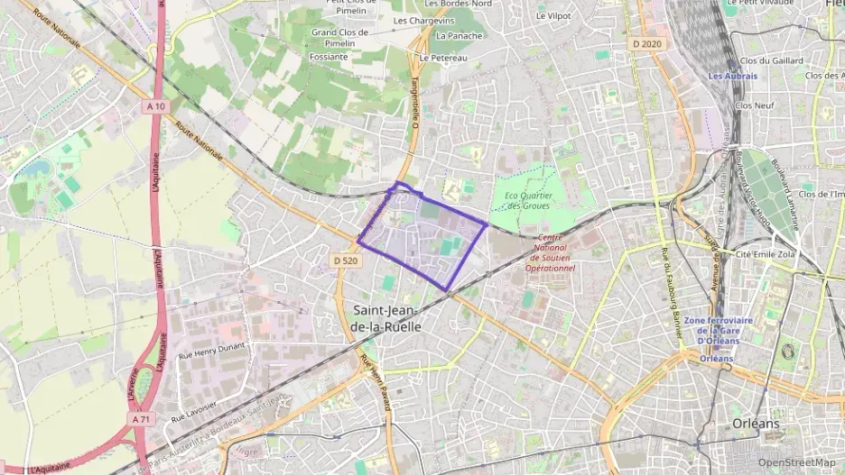 Appartement 67 m² trois pièces à vendre à Saint-Jean-de-la-Ruelle