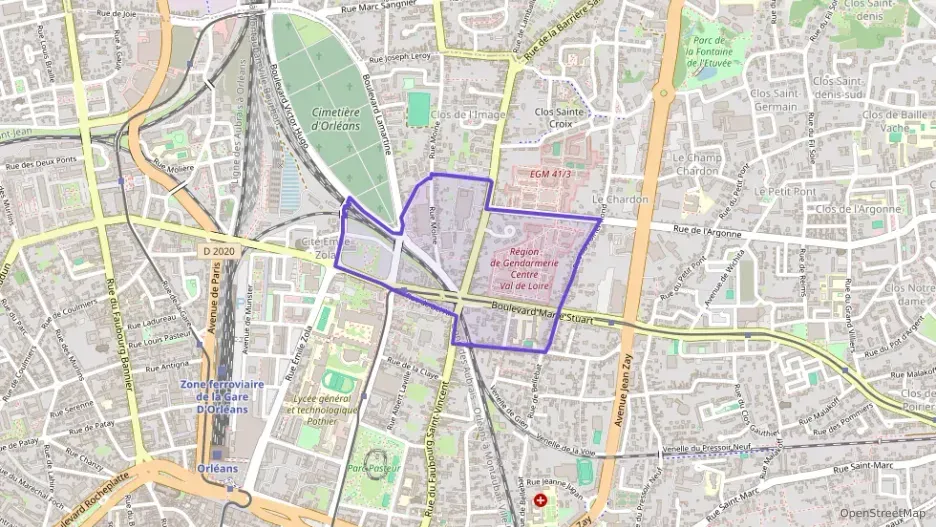 Appartement 56 m² trois pièces à vendre à Orléans
