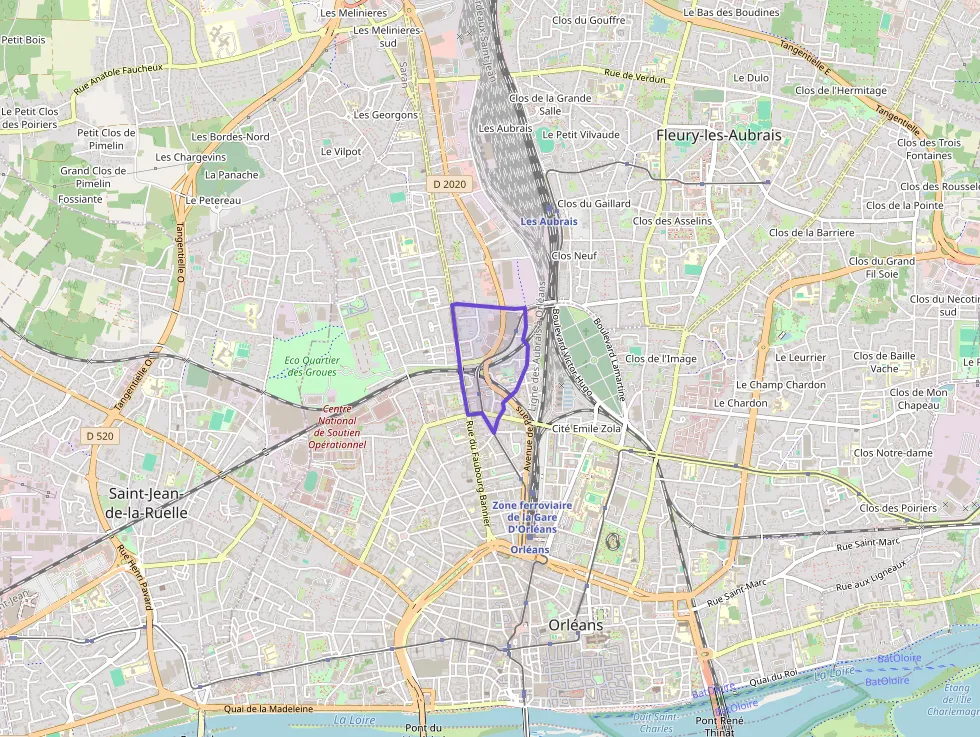 Appartement 52 m² deux pieces à vendre à Orléans