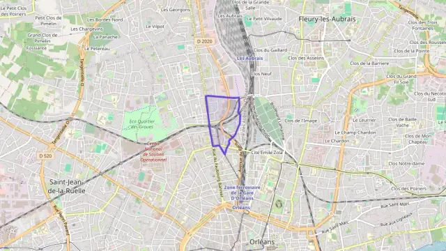 Appartement 52 m² deux pieces à vendre à Orléans