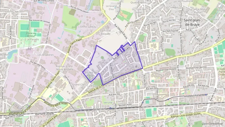 Appartement 44 m² deux pieces à vendre à Saint-Jean-de-Braye