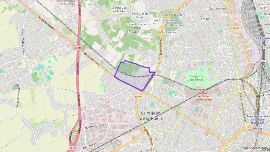 Appartement 65 m² trois pièces à vendre à Saint-Jean-de-la-Ruelle