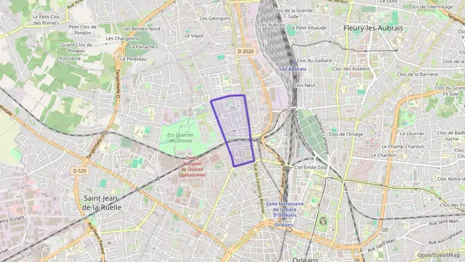 Appartement 86 m² quatre pièces à vendre à Orléans