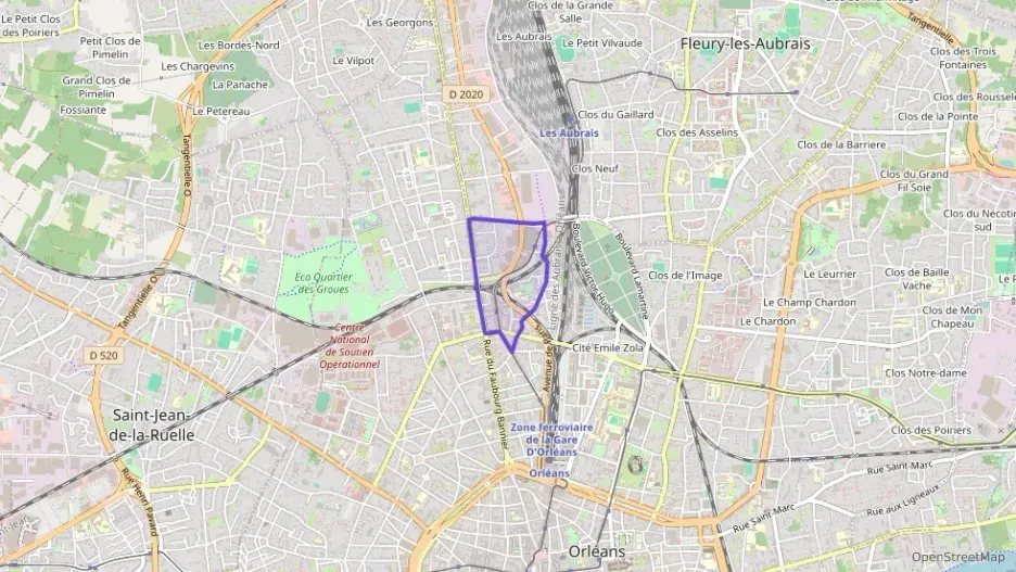 Appartement 58 m² trois pièces à vendre à Orléans