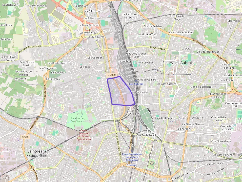 Appartement 21 m² une piece à vendre à Fleury-les-Aubrais