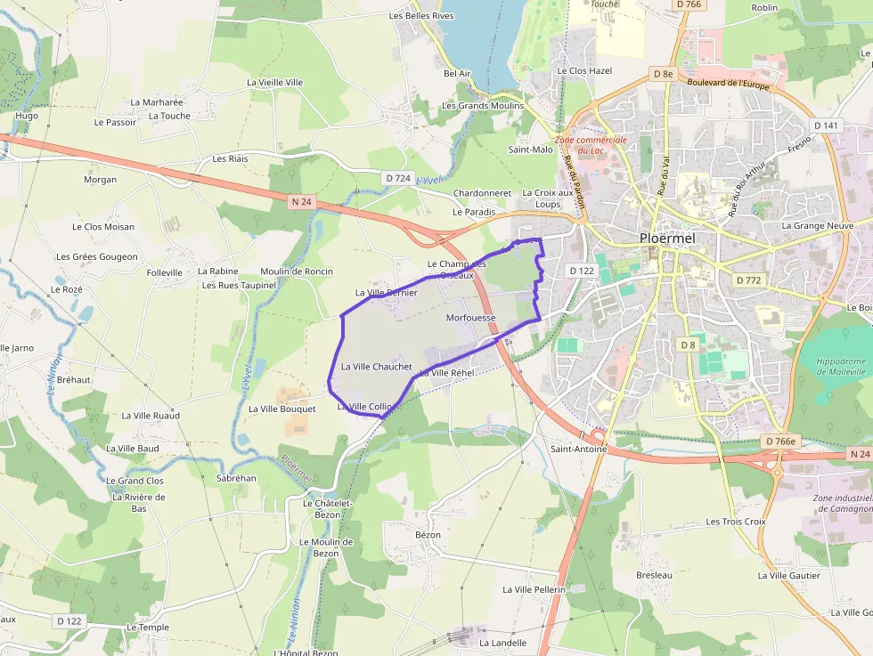 Appartement 50 m² deux pieces à vendre à Ploërmel