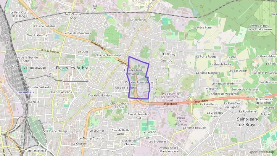 Appartement 38 m² deux pieces à vendre à Orléans