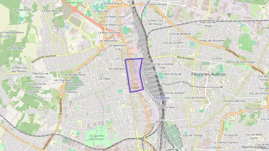 Appartement 39 m² deux pieces à vendre à Fleury-les-Aubrais