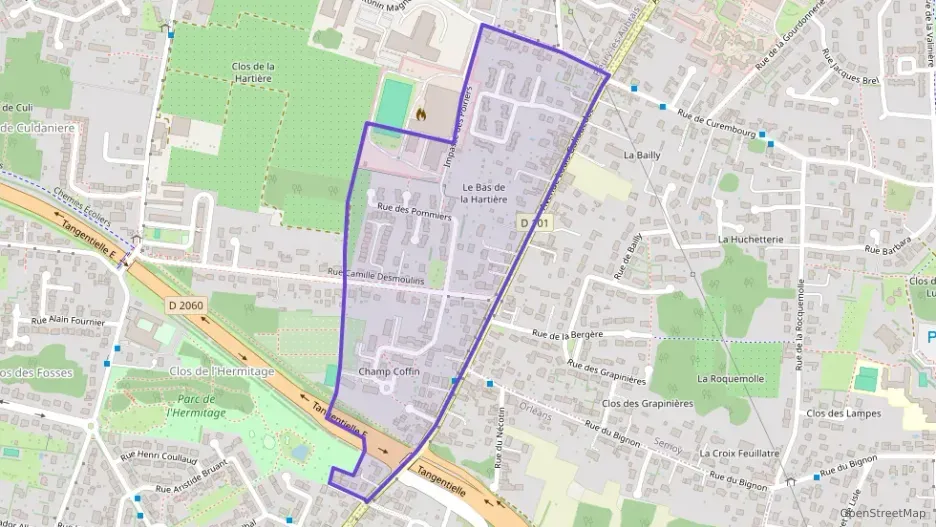 Appartement 66 m² trois pièces à vendre à Fleury-les-Aubrais