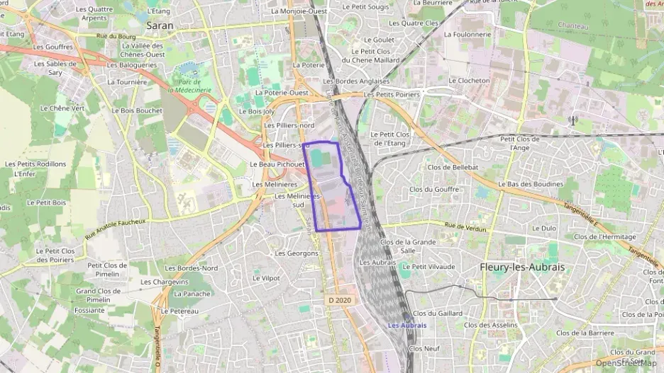 Appartement 87 m² quatre pièces à vendre à Fleury-les-Aubrais