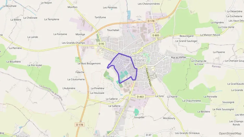 Appartement 47 m² deux pieces à vendre à La Guerche-de-Bretagne Appartement 47 m² deux pieces à vendre à La Guerche-de-Bretagne