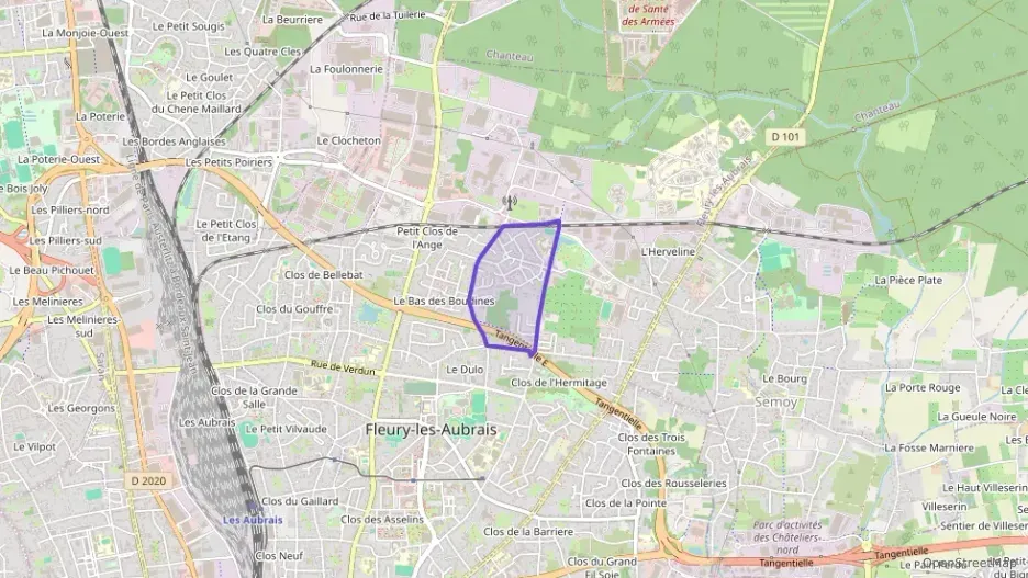 Appartement 63 m² trois pièces à vendre à Fleury-les-Aubrais