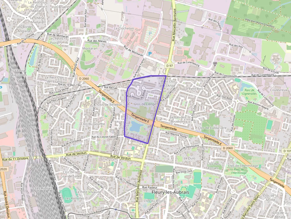 Appartement 62 m² quatre pièces à vendre à Fleury-les-Aubrais