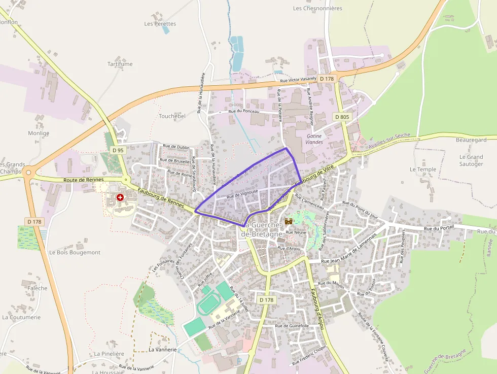 Appartement 68 m² trois pièces à vendre à La Guerche-de-Bretagne