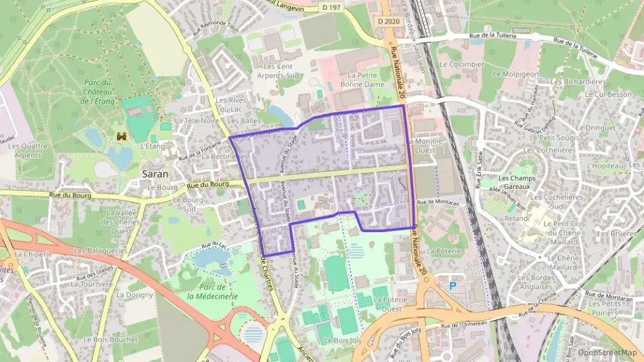 Appartement 76 m² quatre pièces à vendre à Saran