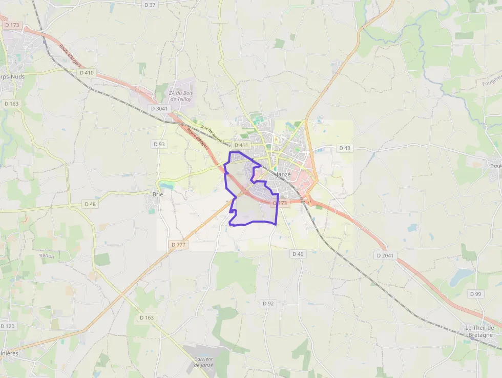 Appartement 69 m² trois pièces à vendre à Janzé
