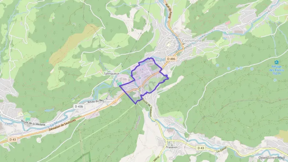 Appartement 50 m² trois pièces à vendre à Cornimont Appartement 50 m² trois pièces à vendre à Cornimont