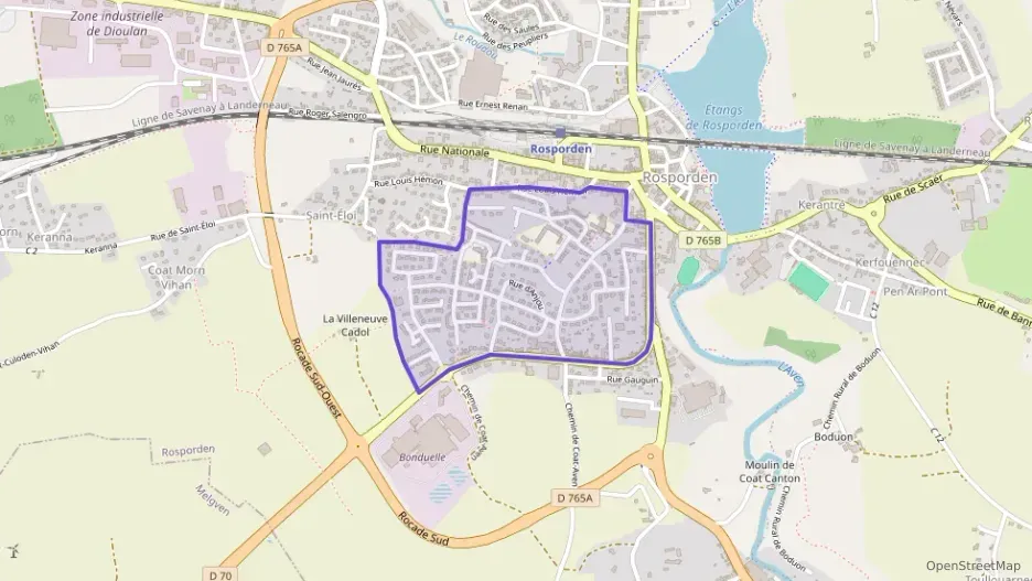 Appartement 60 m² trois pièces à vendre à Rosporden