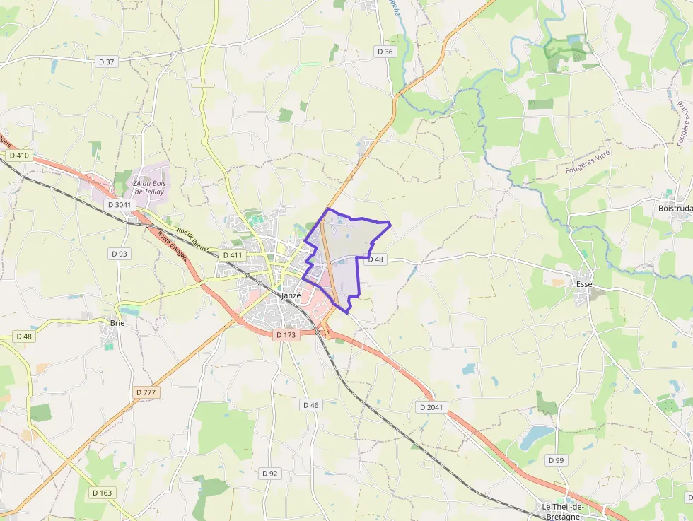 Appartement 93 m² quatre pièces à vendre à Janzé