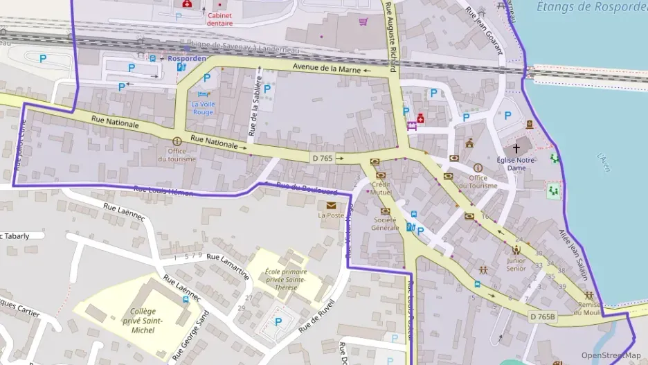 Appartement 70 m² quatre pièces à vendre à Rosporden